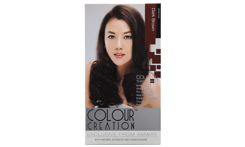 Colour Creation Permanent Hair Colours Dark Brown Amway Singapore